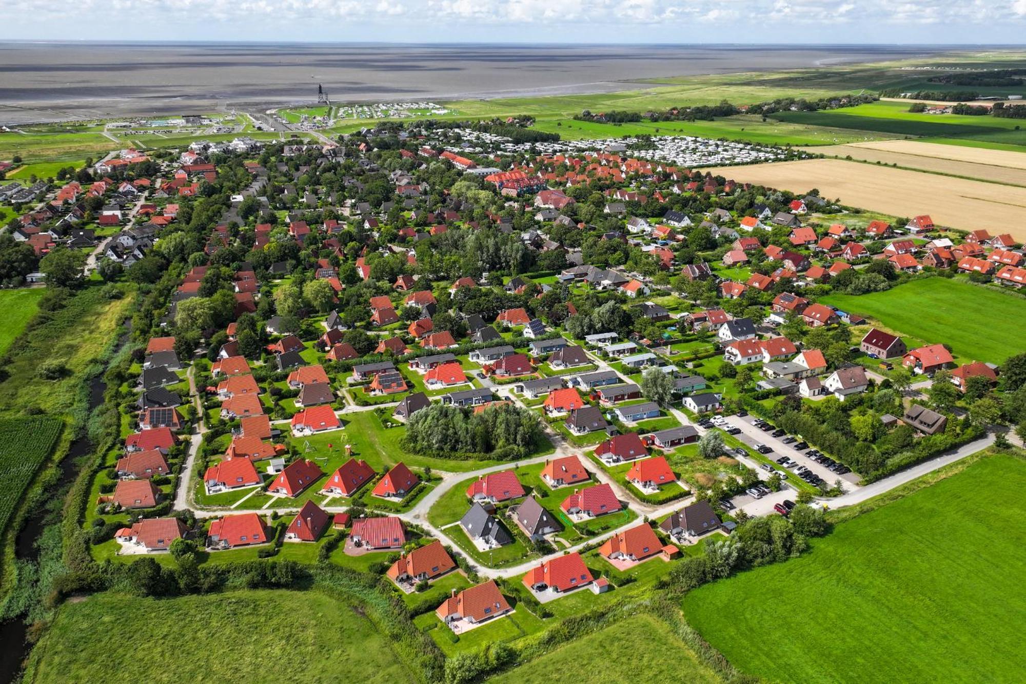 Ferienhaus "Ebbe & Flut" Ostertill 12 Dorum-Neufeld Exterior foto